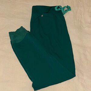 Figs Green and Teal Joggers